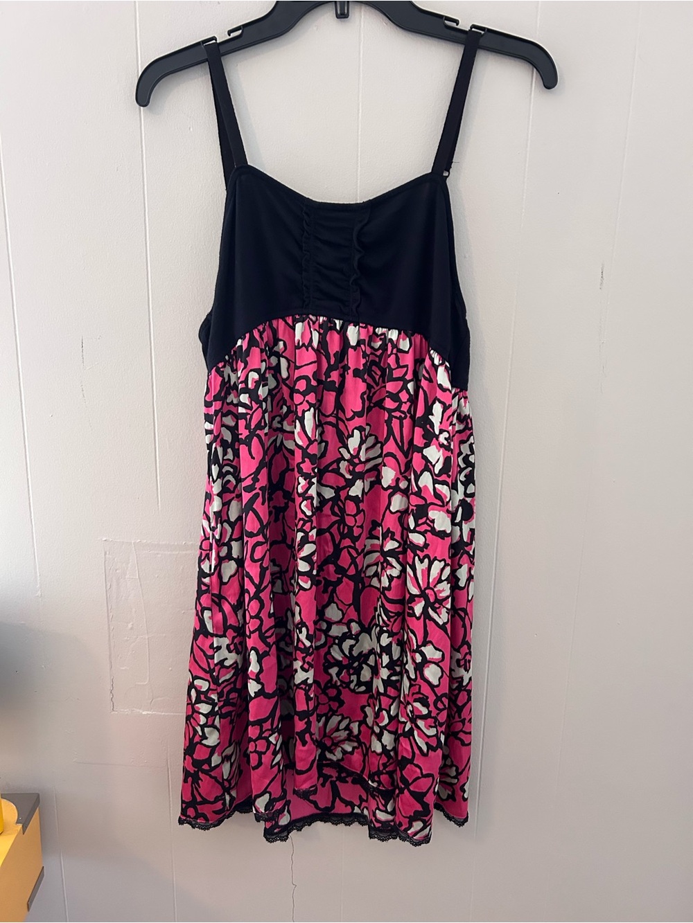 Vintage DKNY Y2K Floral Slip Dress Chemise Size M